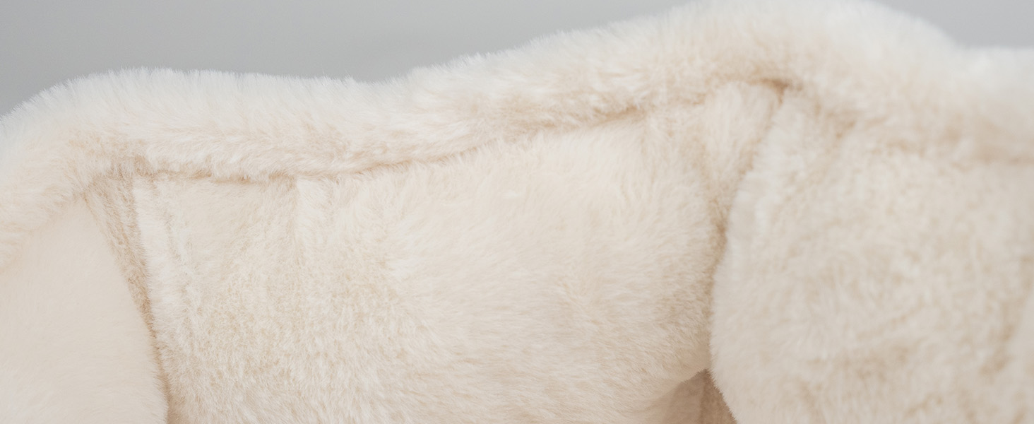 TrendPet LunaNest: М'яке ліжко-гніздо для собак та котів (Сірий)