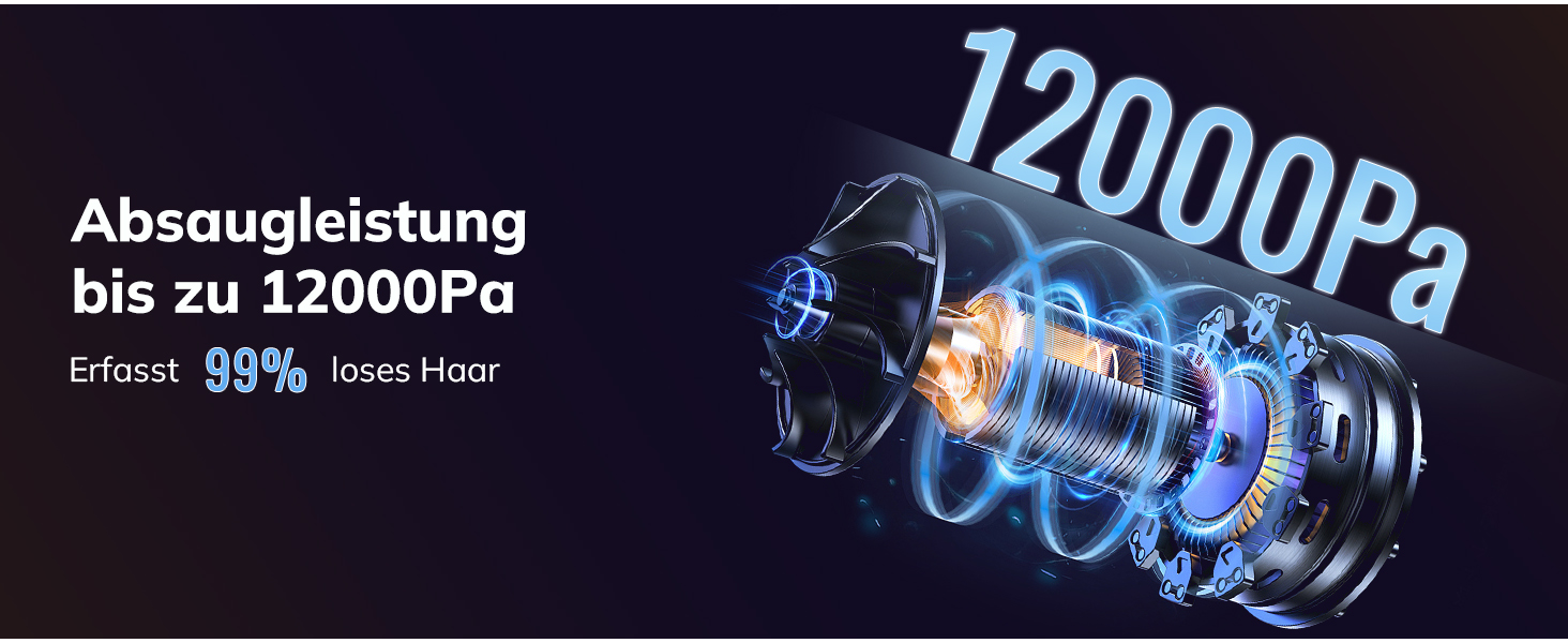 Електрична машинка для стрижки собак з пилососом Morpilot, 12000Pa, білий колір, з насадкою-щіткою, контейнер для шерсті 3L