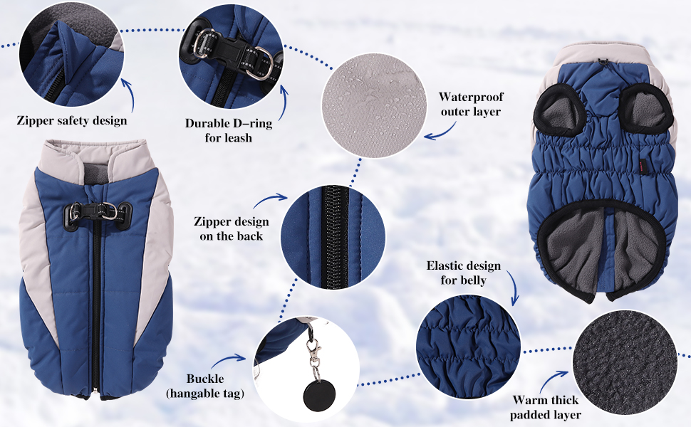 Зимовий теплий одяг для собак, теплий зимовий одяг, вітронепроникний, світловідбиваючий, флісовий, одяг для собак з шлейкою, теплий флісовий жилет для собак, розмір XL, одяг для собак, на блискавці, одяг для собак від снігу, зелений
