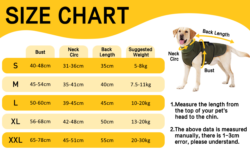 Заспокійливий одяг для собак Yanmucy 2 в 1: куртка для зменшення тривоги з капюшоном та захистом вух. Ідеально для собак, які бояться феєрверків та грози (зелений, M)