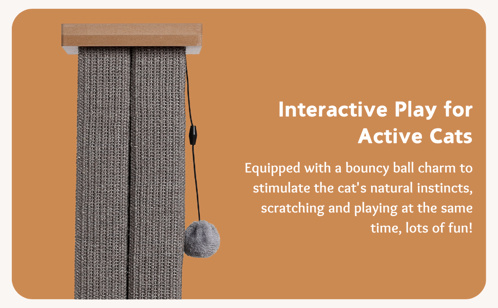 Стовпчик для дряпання котів Ultimate Heavy Duty, велика римська колона, сірий, 40x40x78 см