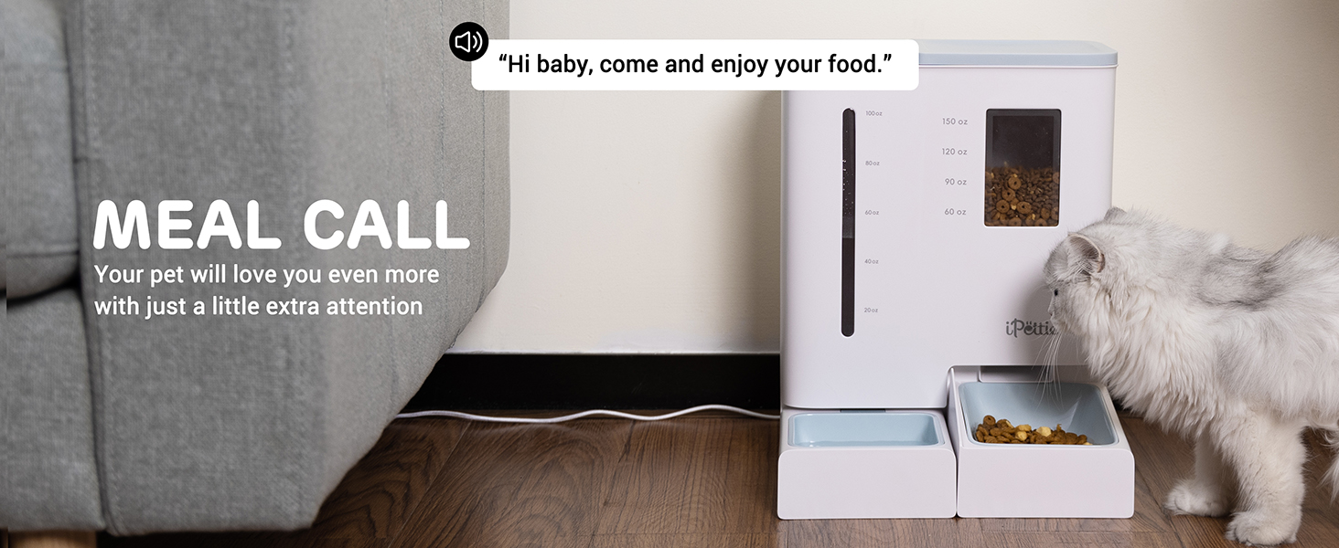 Автоматичний дозатор корму та поливальник для домашніх тварин 2-в-1, FW54, 8,5 кг, для зайнятих батьків