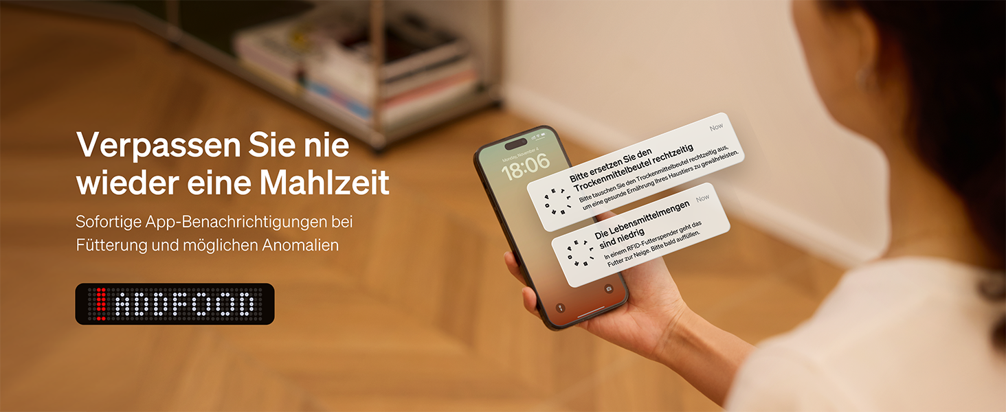 Автоматичний годівник для котів PETLIBRO з RFID-чіпом, Wi-Fi, 3L, з App-управлінням