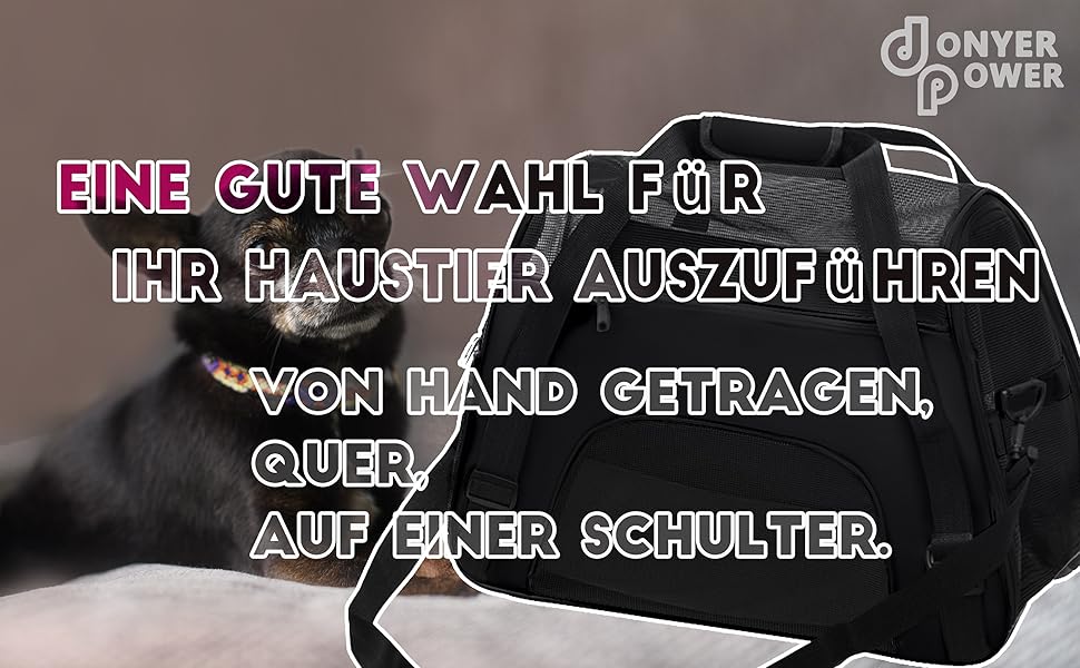 Сумка-переноска для домашніх тварин з м'якими боковинами (S, BLACK)