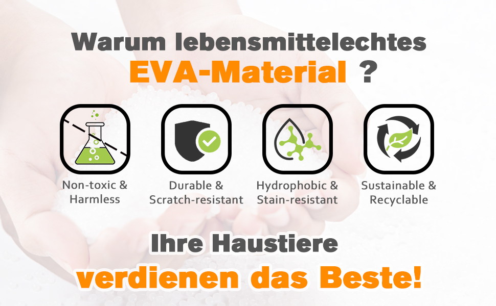 Килимок для котячого туалету Blissstorm Matte 60x90cm з EVA, двошаровий, водонепроникний, антиковзкий, легко миється. Підходить для всіх котів. Колір хакі/рожевий.