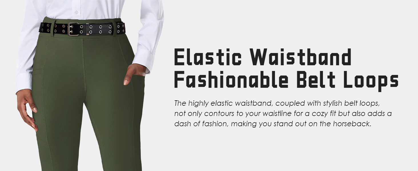 Легінси для верхової їзди DMVOD для жінок, повний силіконовий захват, чорні, розмір L