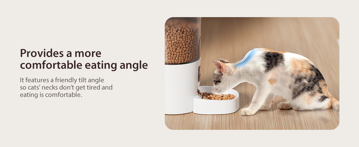 Автомат для годування котів та собак IMIPAW, 5L, WiFi, APP-керування, 1-10 прийомів їжі на день