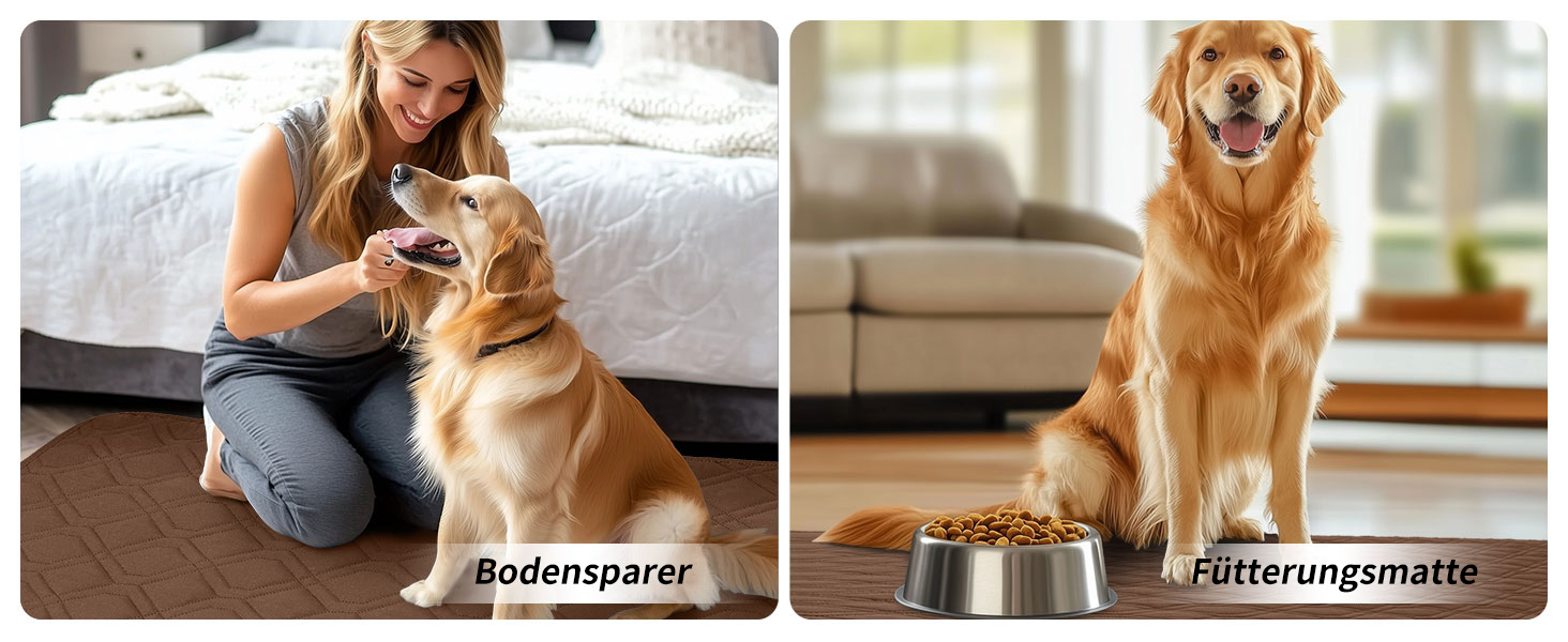 Водонепроникний килимок для собак Homaxy, килимок для собак на вулицю, миється, двосторонній, м'який килимок для котів, для дивану, ліжка, в подорожі (130x100 см, 203x152 см, коричневий+шоколадний)