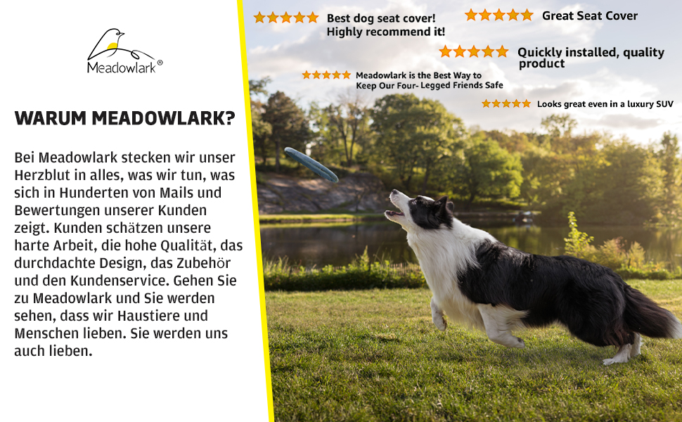 Захист для багажника автомобіля для собак Meadowlark, важкий, водовідштовхувальний, з боковим захистом, чорний. Захищає багажник та бампер від подряпин, шерсті та бруду. Стандартний розмір.