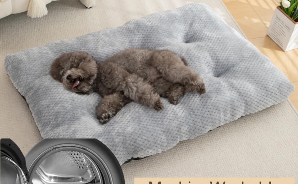 М'яка підстилка для собак Fesky: підстилка в переноску, лежанка для собак, килимок для песиків, 55x40 см сірий