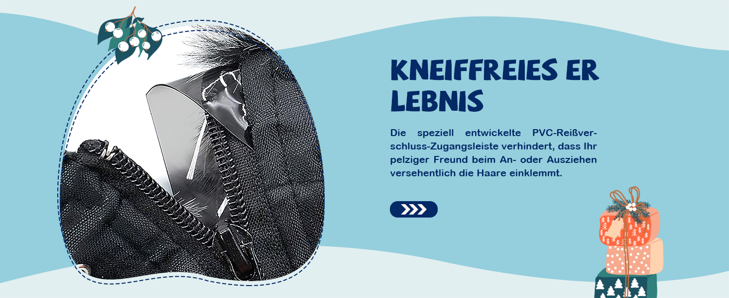 Водонепроникний теплий зимовий одяг для собак ALLSOPETS - куртка з відбиваючими смугами, стильна жилетка для холодної погоди (Blendblau, 3XL)