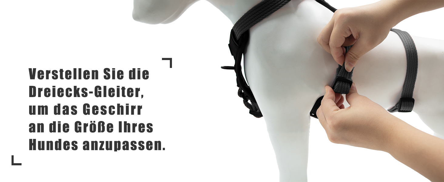 Пауерлд: Безпечна шлейка для собак, анти-тяга, паніка-шлейка, захист від втечі, регульована, дихаюча жилетка для собак (Чорний, XL) Екстра велика (упаковка з 1) Чорний