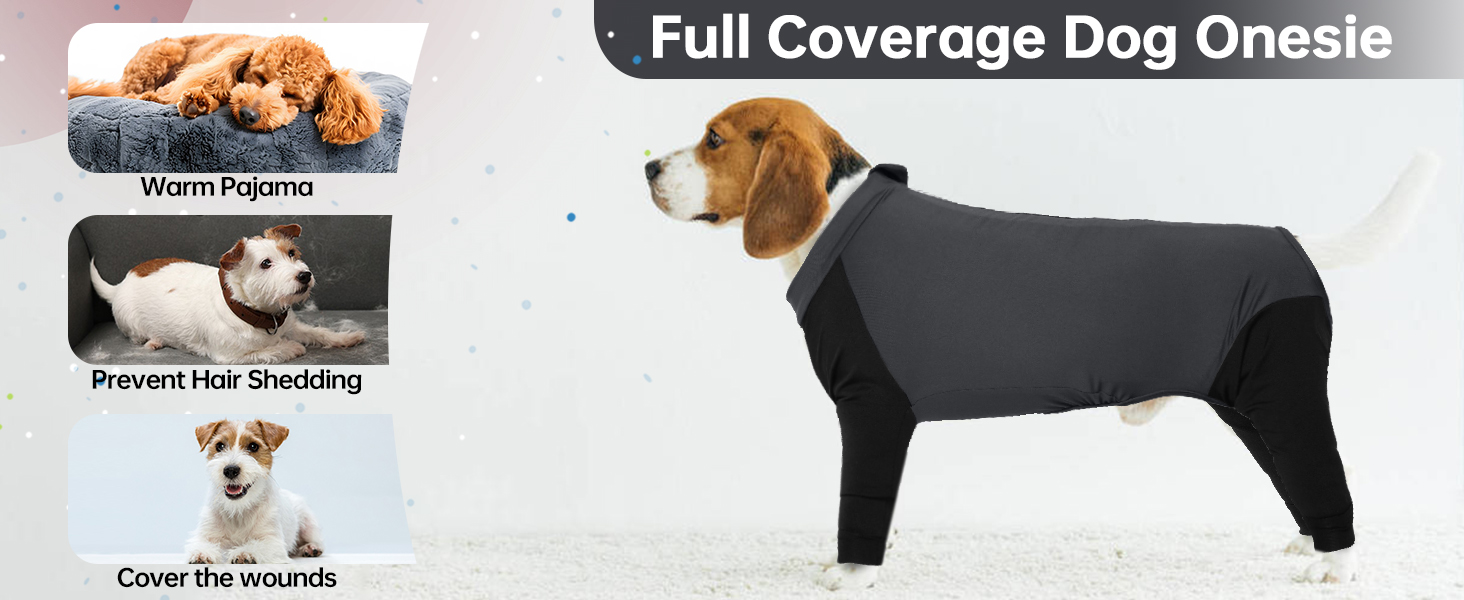 Комбінезон для собак, теплий, вітронепроникний, для маленьких, середніх та великих порід (L, сірий)