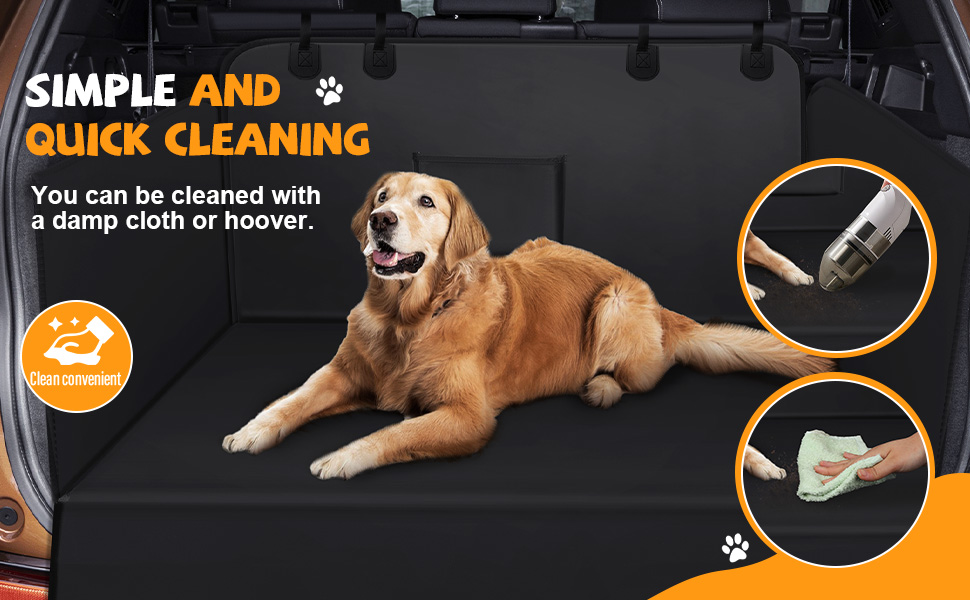 Захист для багажника автомобіля від собаки: універсальний килимок, водонепроникний, стійкий до подряпин, з боковими бар'єрами та захистом краю багажника