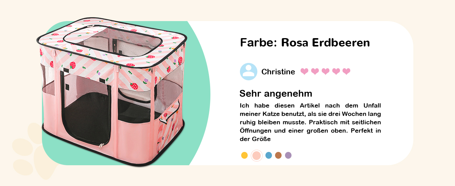 Портативний вольєр для цуценят та котів ALLSOPETS, XXL, для дому, вулиці, подорожей, з сумкою