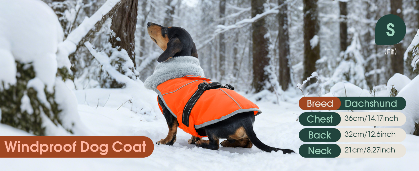 Куртка для собак Kuoser, тепла, водонепроникна, флісова, червона, розмір M