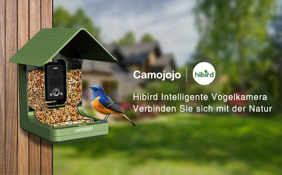 Розумний годівничка-відеокамера для птахів Hibird 32МП, 4K, AI, Wi-Fi, нічне бачення, 10000мАг, 32ГБ
