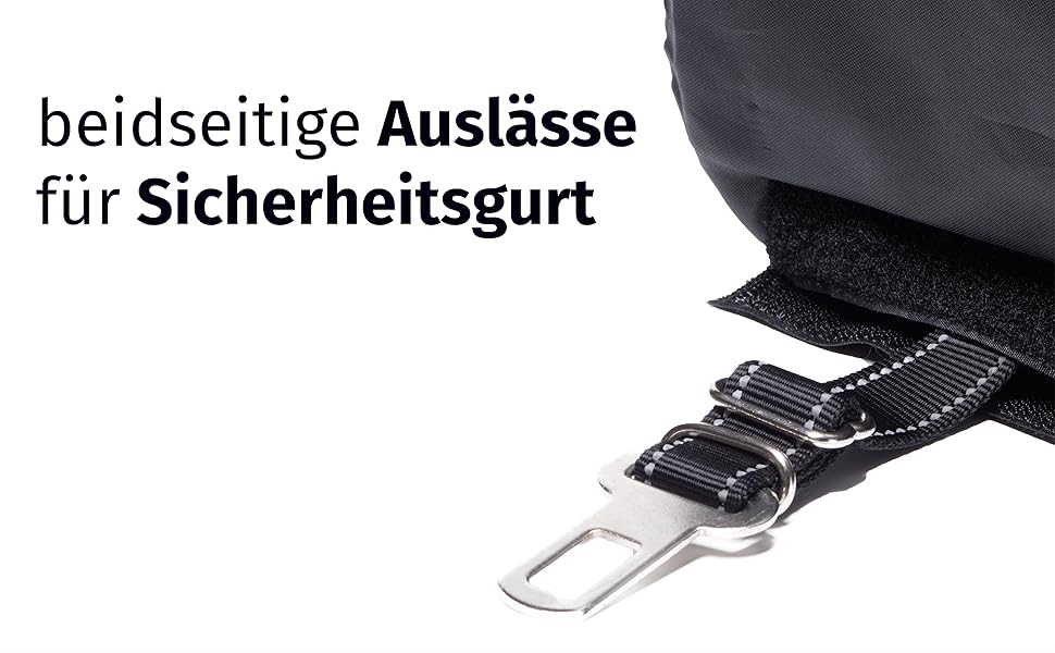 Преміум чохол для автокрісла для собак Floxik - Водонепроникний, миючий, міцний, підходить для будь-якого авто