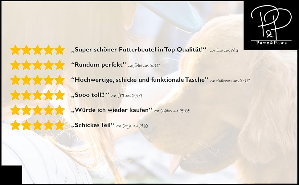 Pawz&Pawz Лекарлики для собак | Стильний набір для годування та дресирування | Практичний, міцний кишенька для ласощів + диспенсер для відходів | Сумка для прогулянки з собакою, коричнева