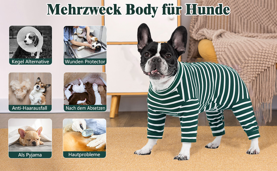 Воротник для собак після операції Axcimond, відновлювальний, для захисту ран, хірургічний, зелений (L)