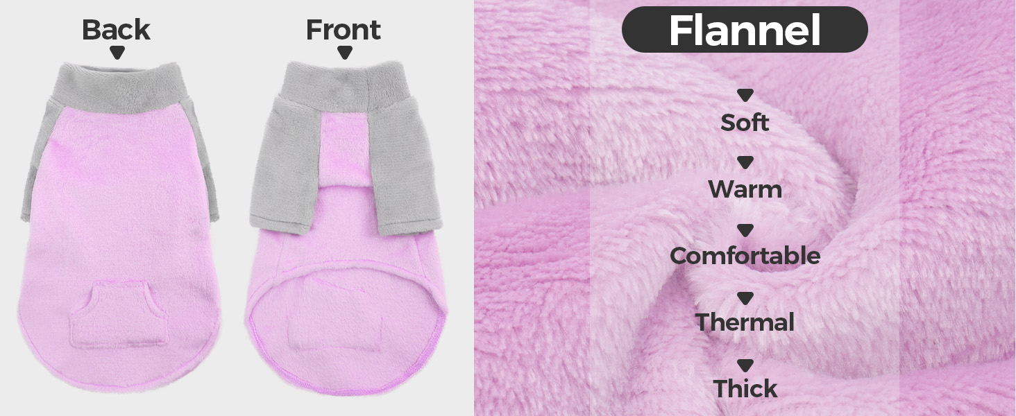 Теплий зимовий пуловер для котів Sphynx, фіолетовий, Roa (M)