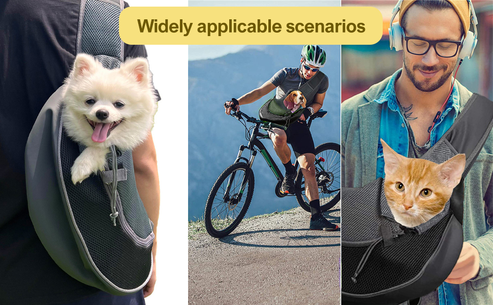 Сумка-переноска для собак та котів, сіра, з регульованим ремінцем