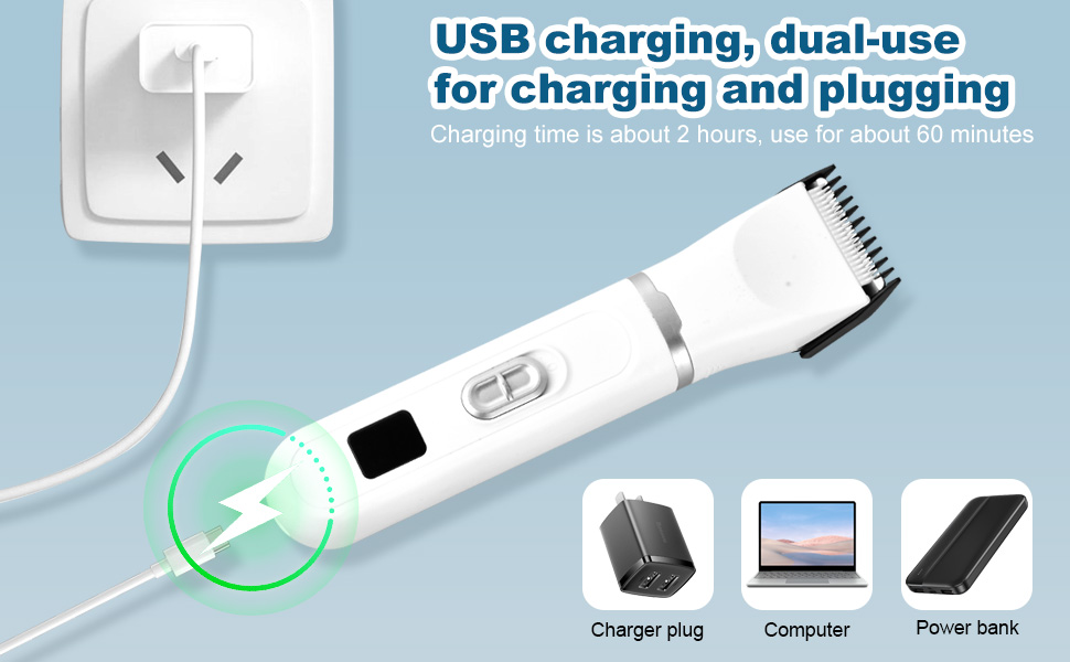 Набір для догляду за собаками та кішками 4-в-1: машинка для стрижки, триммер, точилка для кігтів, догляд за шерстю