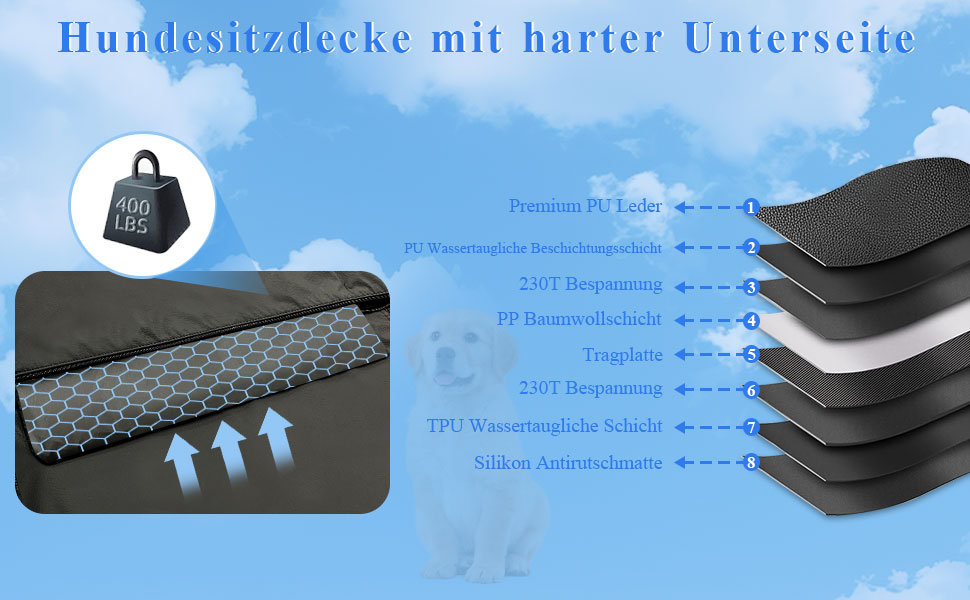 Накладка на сидіння автомобіля для собак CIGAA, водовідштовхувальна, стійка до подряпин, з жорсткою основою, оранжевого кольору, для авто, SUV, мінівен
