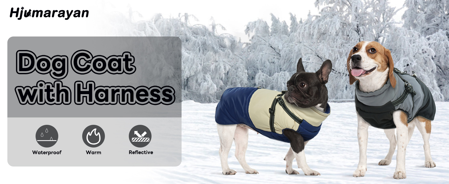 Водонепроникний зимовий теплий одяг для собак маленьких порід, чорний, розмір M