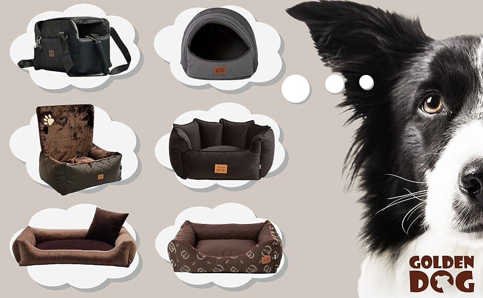 Автомобільний лежак для собак Golden Dog з кріпленням на ремінь безпеки, 73 x 56 см, колір графіт