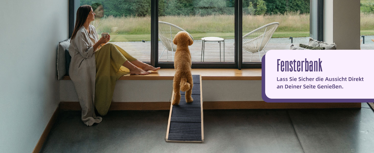 Рампа для собак Extra Lange 190 см – розкладна, для великих собак, до 90 кг (зовні), до 20 кг (всередині), для SUV, Kombi та автодому