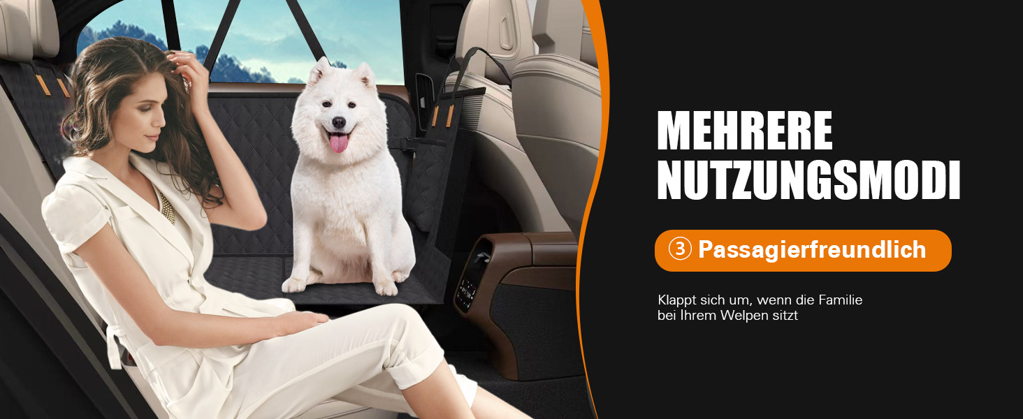 Захист для заднього сидіння автомобіля BMaoBBo: водовідштовхувальний, стійкий до подряпин, для SUV та сімейних авто (127x62 см)