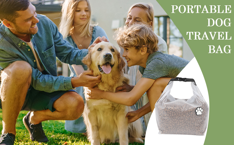 Набір для подорожей з кормом для собак, 2 шт, водонепроникний, 10 кг. Ідеально для кемпінгу, готелів для собак та подорожей