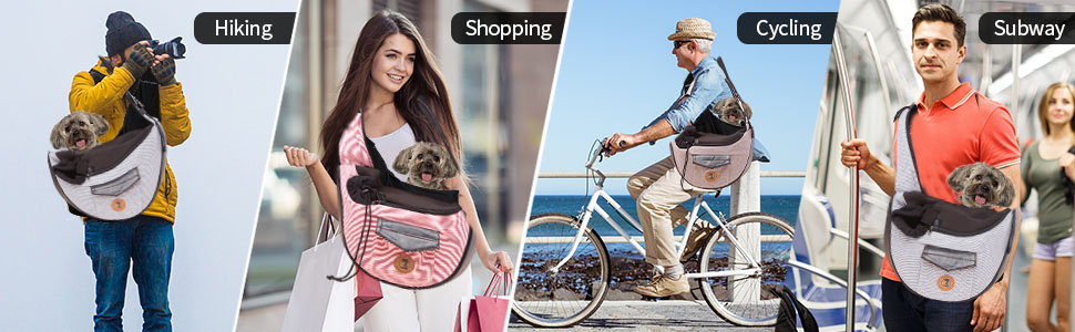 PETCUTE Сумка-переноска для собак та котів - Браун. Ідеальна для подорожей, прогулянок та активного відпочинку.