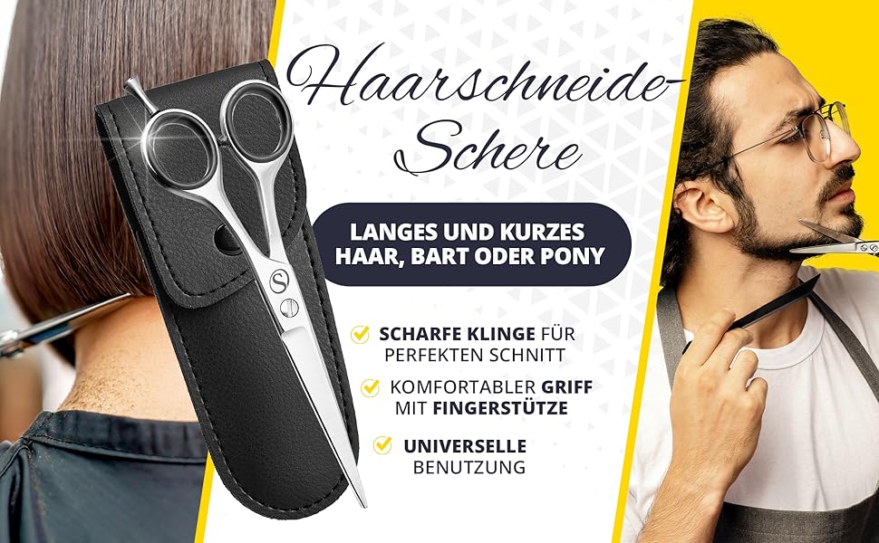 Набір для стрижки волосся | Професійні ножиці для стрижки | Якісний набір для стрижки для жінок та чоловіків | Професійні ножиці для волосся з чохлом