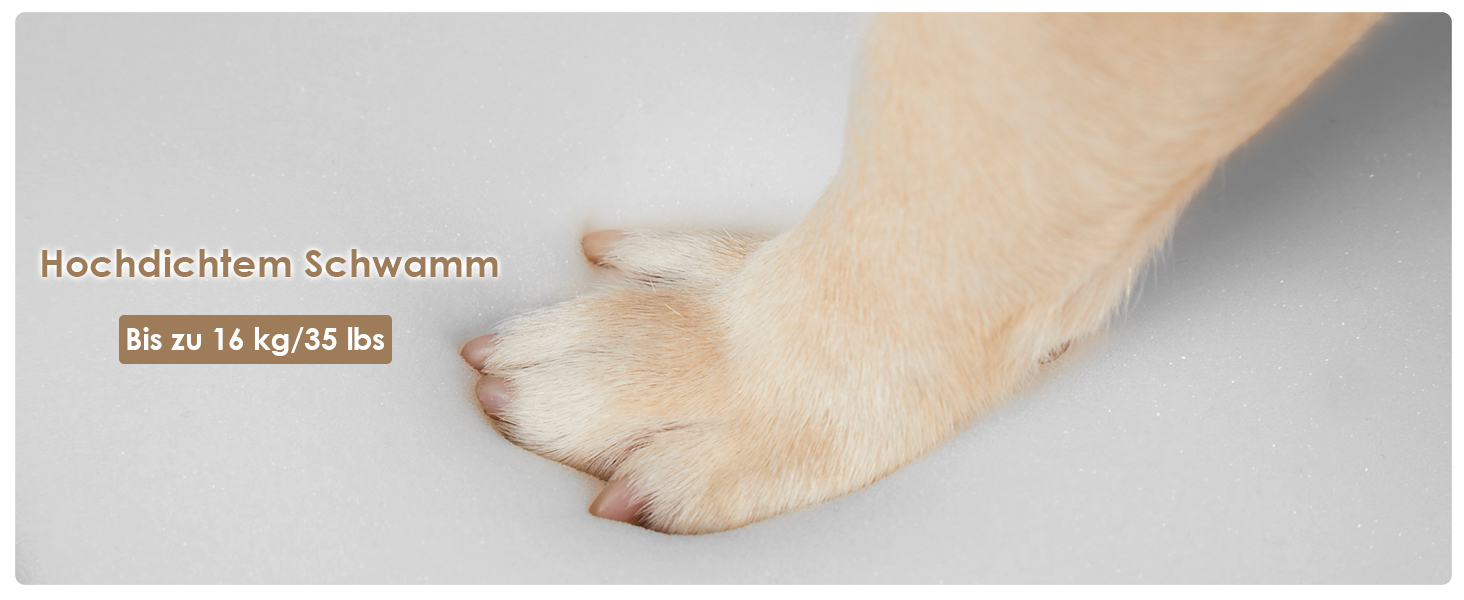 Сходинки для собак EHEYCIGA - 50 см, сірі. Зручні сходи для маленьких собак до дивану/ліжка. 4 сходи, матеріал - високощільний губчастий, з антиковзким покриттям та знімним чохлом. Розміри: 72 x 40 x 50 см.