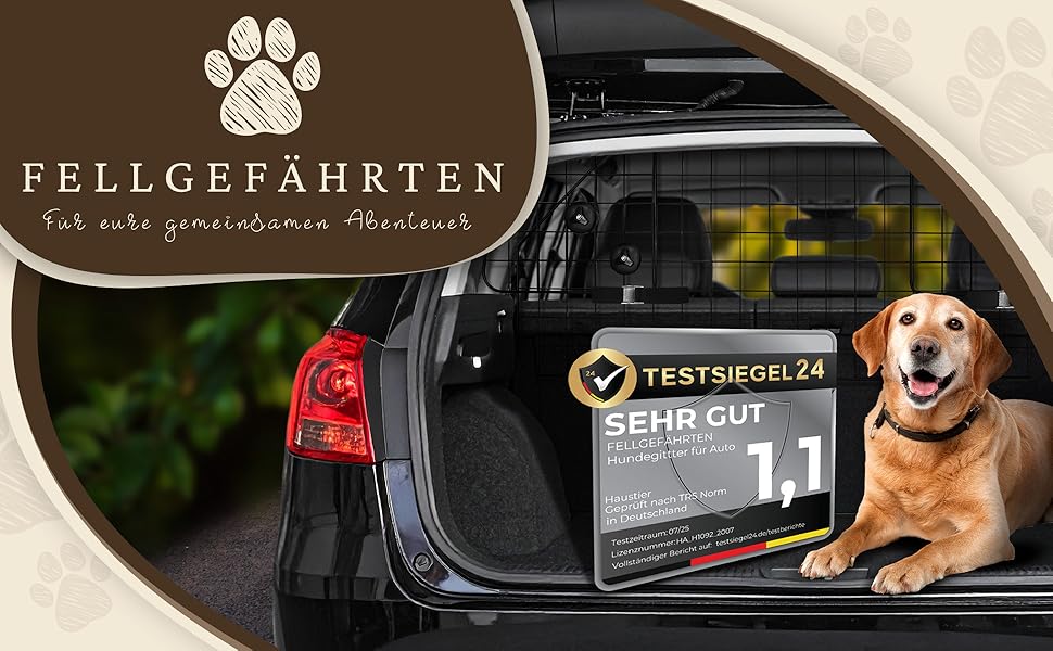 Сітка для собак у багажник авто | Якісна та міцна перегородка для багажника | Перегородка для багажника для собак