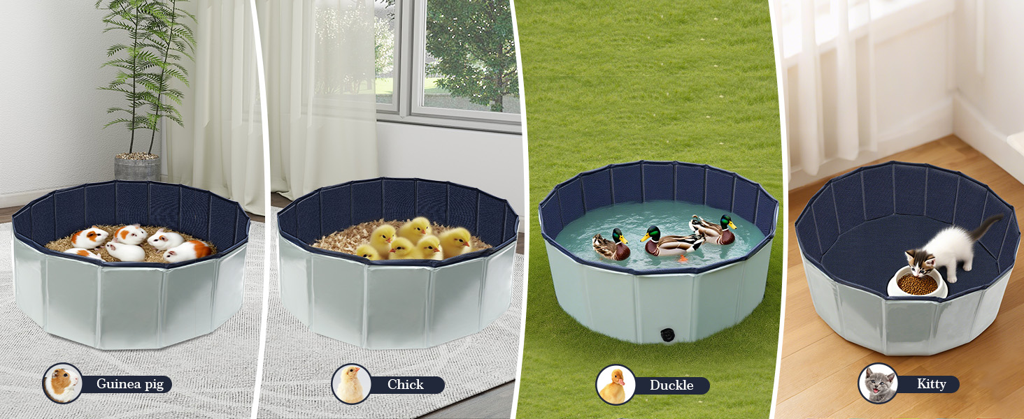 Клітка-загон для дрібних тварин GHWMYD, складана, 80x30 см