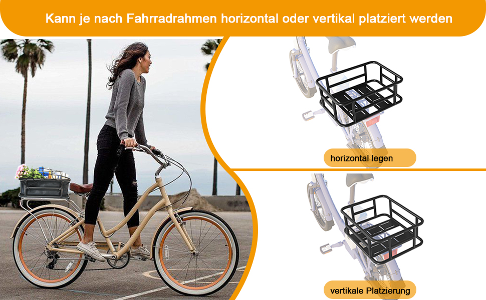 Металевий задній кошик для велосипеда: міцний, великий, з дощем. Підходить для велосипедів та електровелосипедів, для покупок, перевезення собак. Без внутрішнього мішка, з сіткою для багажу.