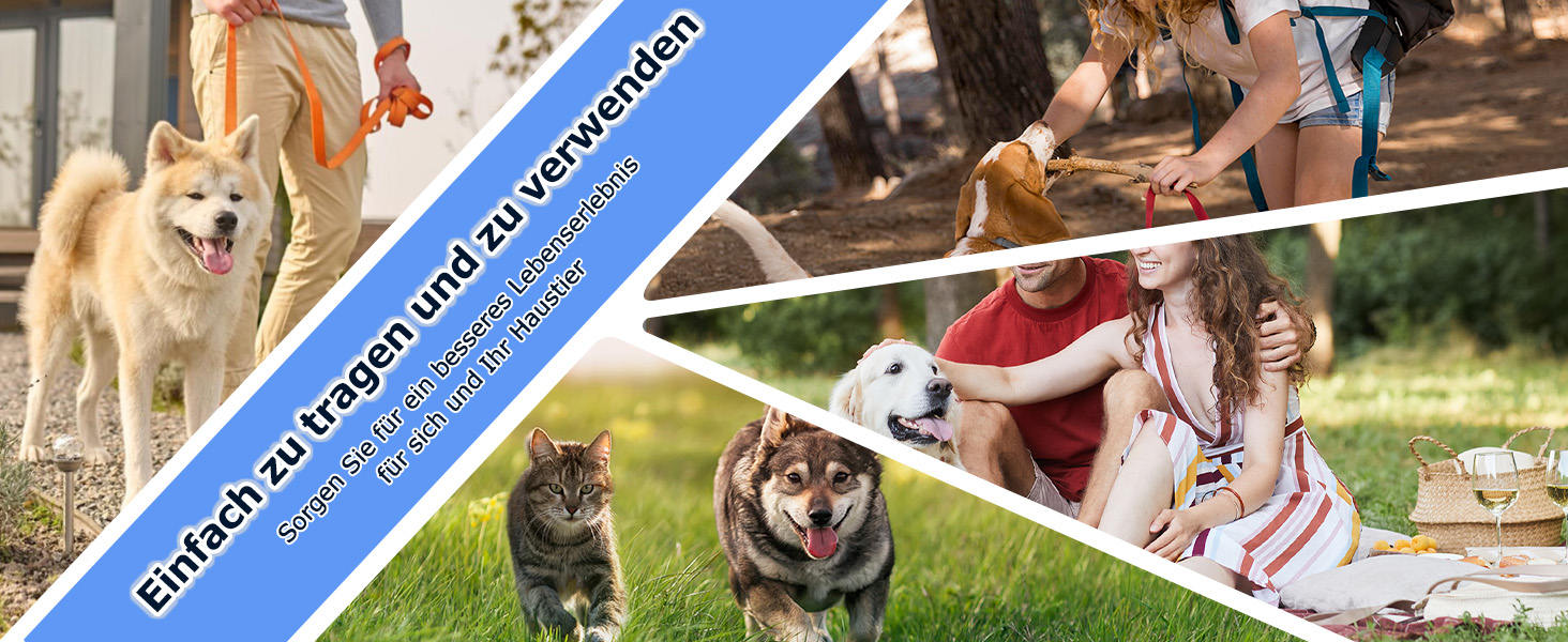 Фляга для собак на прогулянку 1000мл 3-в-1 з мисками для води та корму, ізольована сталева фляга для собак, темно-синій, 7 дюймів