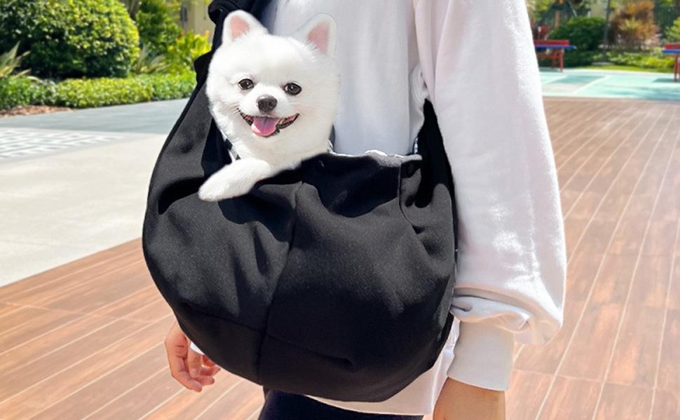 Сумка-переноска для собак та котів Walopola, ергономічна, для маленьких та середніх тварин, блакитна