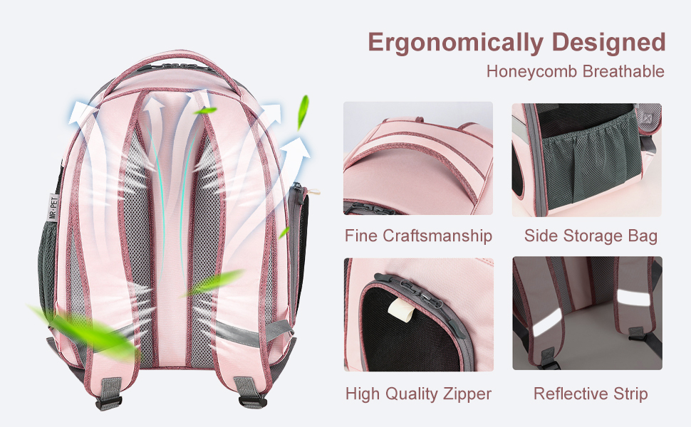 PETCUTE Рюкзак для тварин, переноска для собак та котів, жовта, до 8 кг