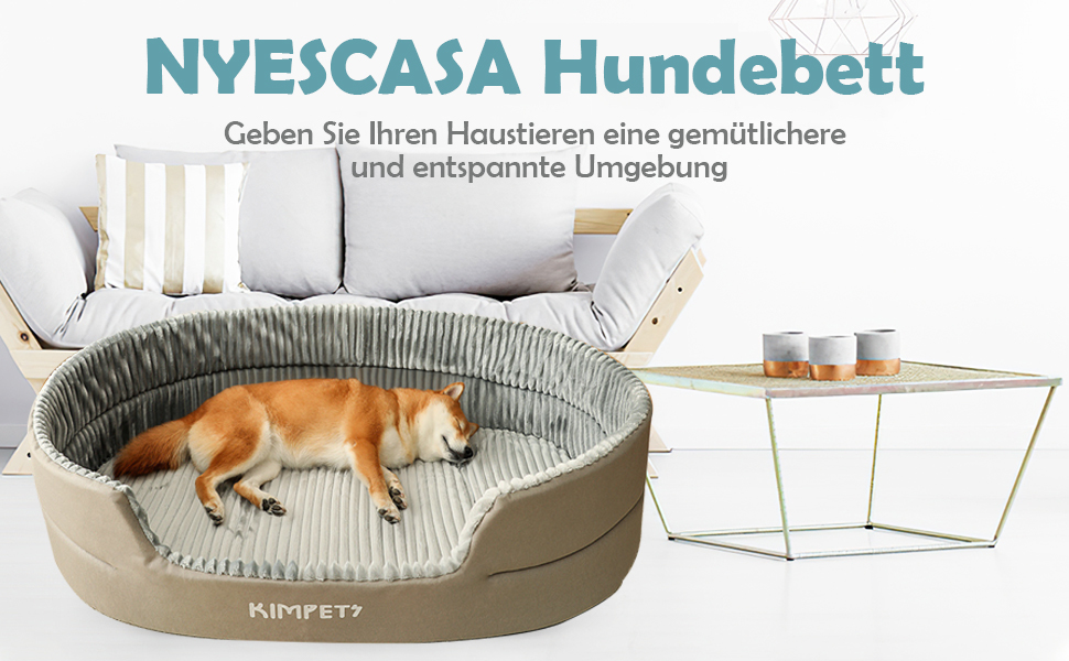 М'яке ліжко для собак та котів: зручне, миється, не слизьке, зелене, Ø60x40x26 см