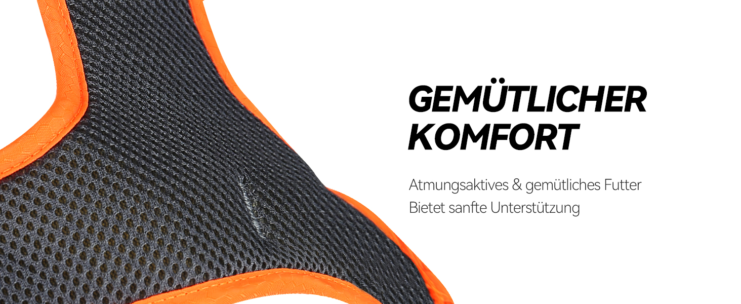 Шлейка для собак VIVAGLORY Easewalk, анти-тяга, для дресирування та прогулянок, з ручкою, не вислизає, для цуценят та собак, S, Sakura-Rosa, обхват грудей 36-61 см