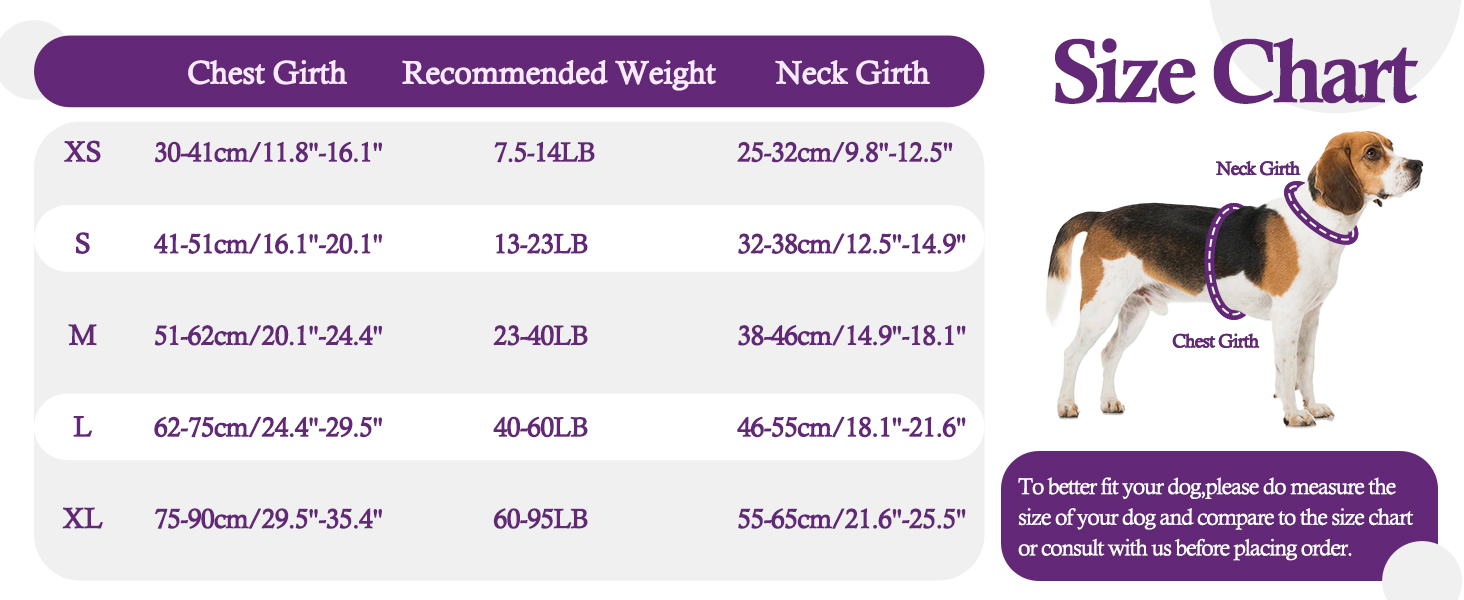 Жилет-заспокійник для собак IECOii, фіолетовий, S (обхват грудей 41-51 см), з відбиваючими смугами