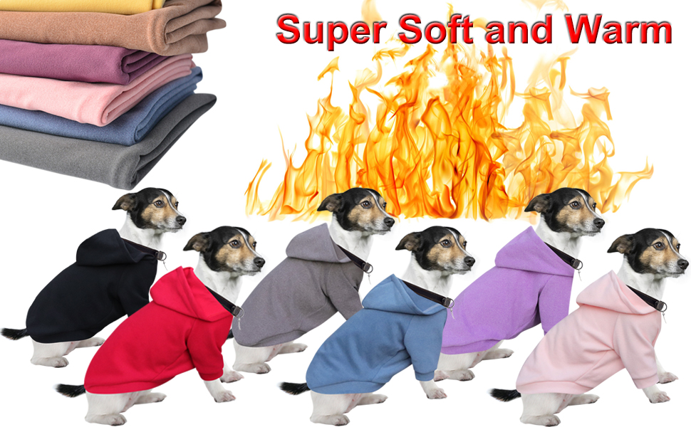 Теплий та легкий худі для великих собак, 5XL, сірий+блакитний (2 шт.)