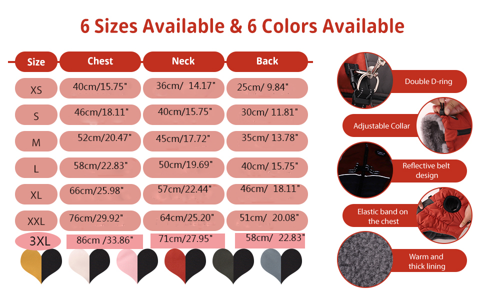 Зимовий теплий водонепроникний теплий одяг для собак Poseca: куртка, жилет, одяг для собак, шлейка, куртка з відбиваючими елементами, еластичний одяг для собак (XS, блакитний)