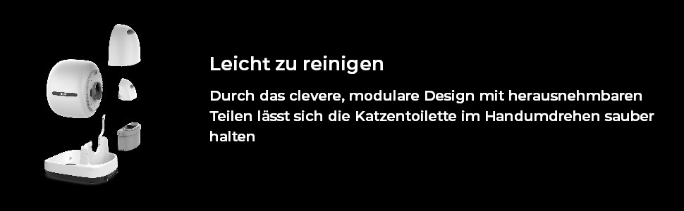 Автоматичний лоток для котів Zedar K1200 з самоочищенням та додатками – включає килимок та 3 рулони пакетів – 82л, XXL