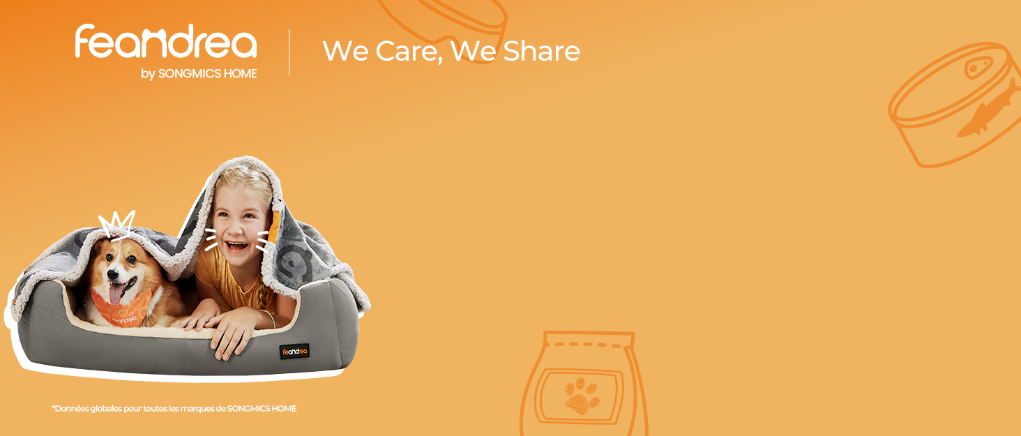 Ліжко для собак Feandrea XL, м'яке килим-матрас для великих собак, 110 x 73 см, сірий, PGW293GN01