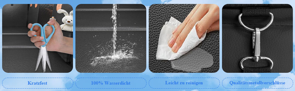 Накладка на сидіння автомобіля для собак CIGAA, водовідштовхувальна, стійка до подряпин, з жорсткою основою, оранжевого кольору, для авто, SUV, мінівен